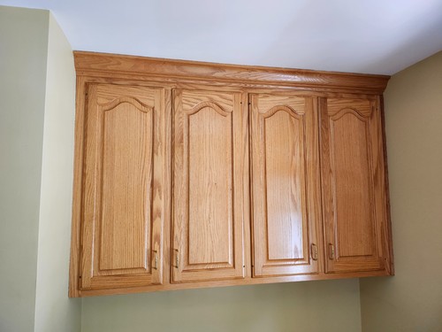 Full custom oak kitchen - full,custom,