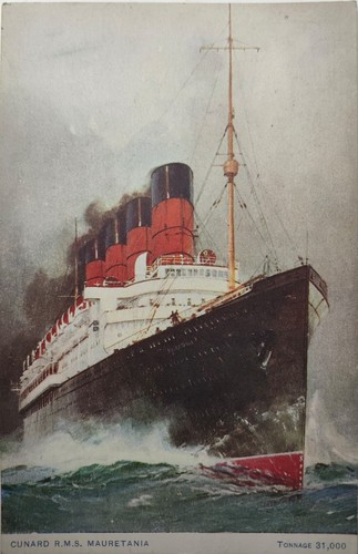 Cunard line rms mauretania - cunard,