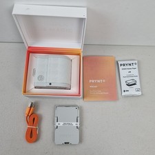 Prynt Pocket White/Grey for iPhone 5 - 7 Printer Instax On-Demand Picture Print