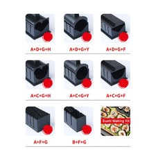 DIY Sushi Making Kit Mold Set