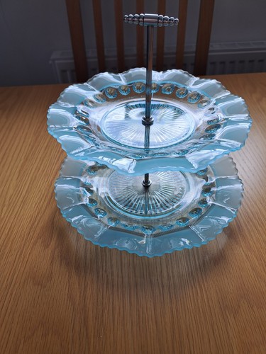 Vintage art deco cake stand - cake, in
