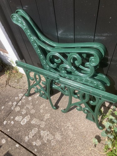 Cast iron bench table - bench, &