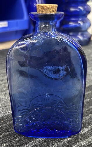 Vintage cobalt blue - cobalt, bottle