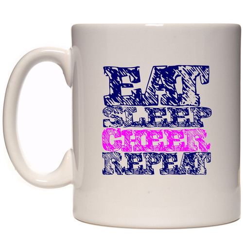 New cheerleading mug eat - cheerleading,