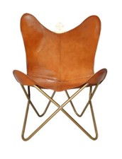 Vintage Tan Real Leather