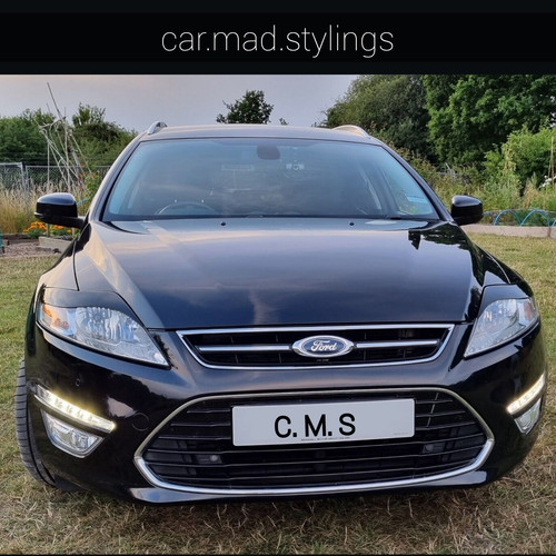 Black plastic eyebrows - c.m.s,