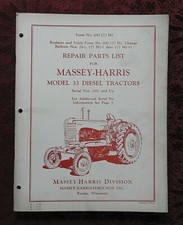 1952-1955 MASSEY HARRIS