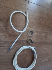 VINTAHE 1970'S WHITE BRAKE CABLES CHILDS BIKE OLD STOCK NOS (191224) LISTING