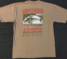 Vtg 90s Woodys Shark Rides