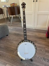 Rare Clifford Essex Regal - 5 string resonator Banjo with case. Vintage .