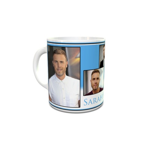 Gary barlow personalised mug - gary,