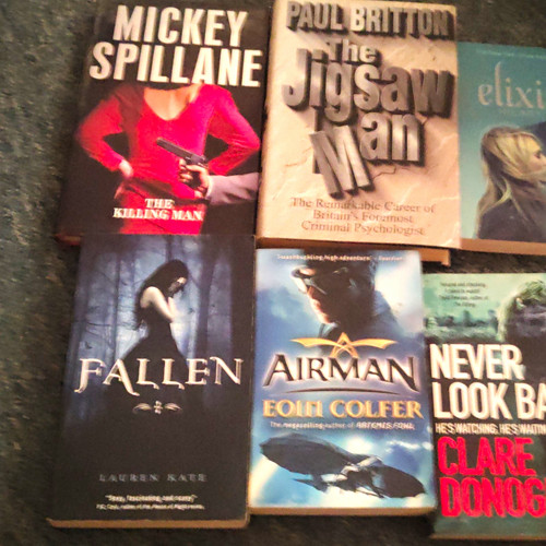 Mixed paperback fiction books - paperback,