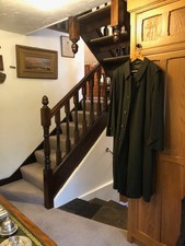 AQUASCUTUM OLIVE LODEN COAT +