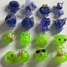 Moshi Monsters Assorted Ultra Rare  Collection Purple and Green Glitter