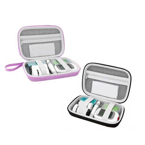 Portable eva case for diabetes - eva,