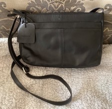 Lloyd Baker Ladies Genuine Black Leather Bag, Lovely Quality!!
