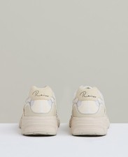 Reiss Volt White Nubuck Mesh