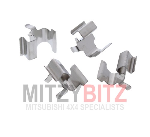 Brake pad fitting clips - pad,