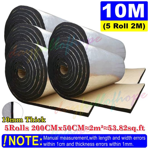 10m insulation foil - metal, shed