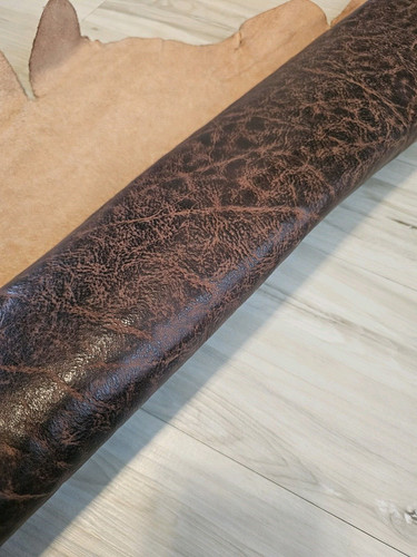 6oz dark brown - 5-6oz, tan