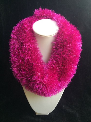 Tinsel style round scarf - tinsel,