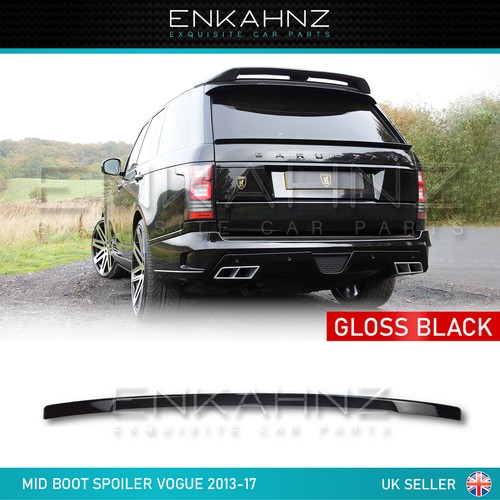 Rear boot mid spoiler - rear,