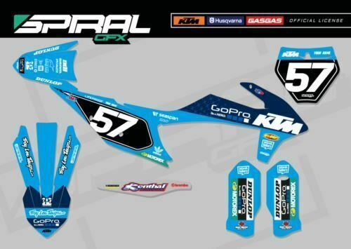 Custom graphics kit ktm - custom, sx