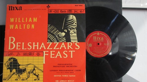 William walton belshazzar - walton, belshazzar's