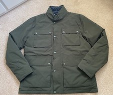 Men’s Barbour International Lane Waterproof Jacket Sage Size Large