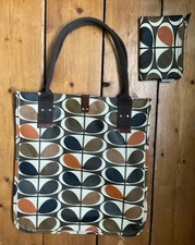 Orla Kiely multi stem Tote Bag and Purse protective paper inside