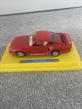 Burago Red Porsche 959 Diecast