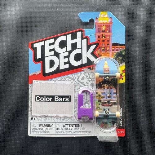 Tech deck color bars - tech,