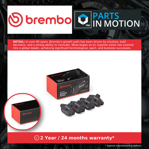 Brake pads set front p23096 - brake,