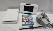 Nintendo Wii U 8GB Console - White with mariokart 8