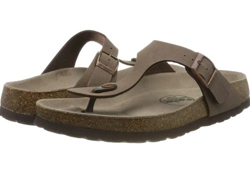 Fischer ladies sandals brown - fischer,