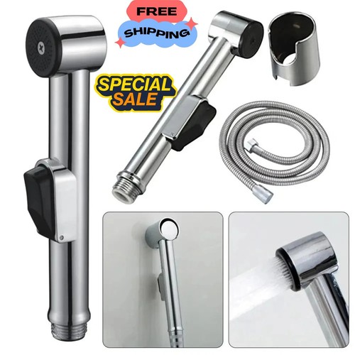 Hand held toilet bidet sprayer - hand,