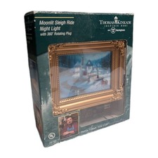 Thomas Kinkade Moonlit Sleigh
