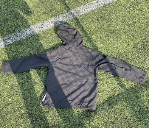 Napapijri black hooded - black, full
