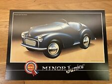 Morris Minor Junior pedal car sales brochure VGC J40