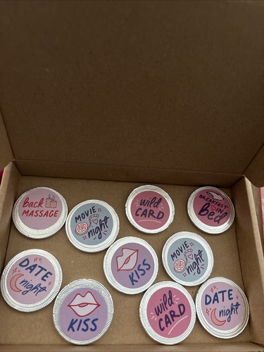 Chocolate love token - 10,