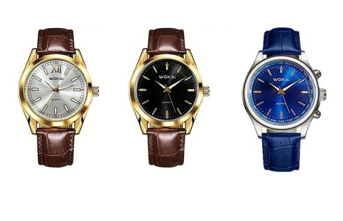 Unisex round quartz watch - unisex,