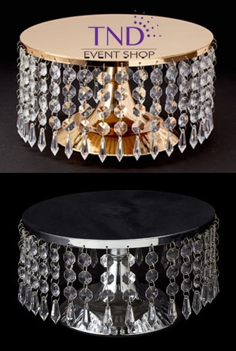 Round chandelier gold silver - round, gold/silver