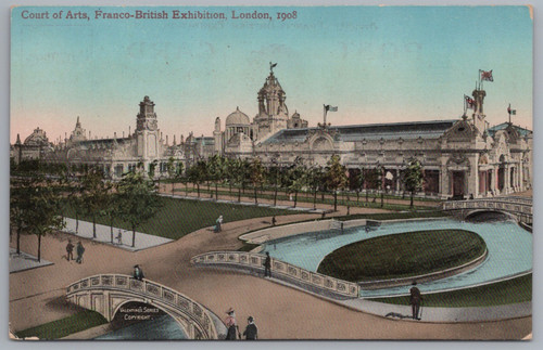 Postcard franco british - franco,