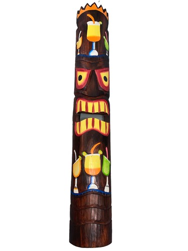 Tiki mask hawaiian wall - tiki,