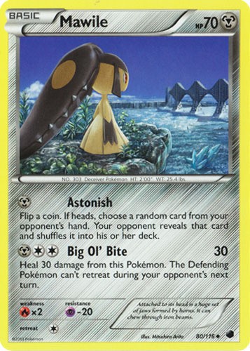 Mawile 116 uncommon - 80/116,