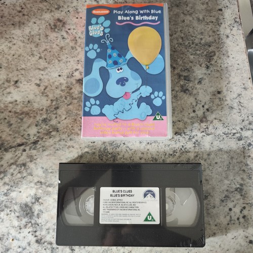 Blues clues birthday - blues, vhs