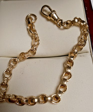 9ct Gold belcher bracelet