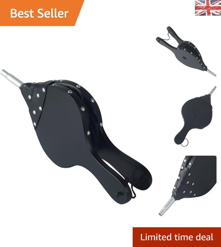 Black wood bellows - wood,
