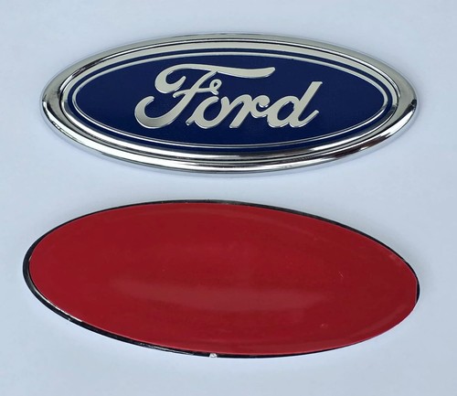 Ford oval badge blue 115mm - ford,