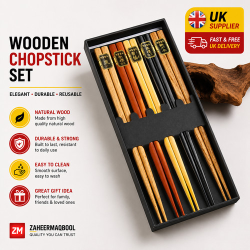 Wooden japanese reusable - japanese,